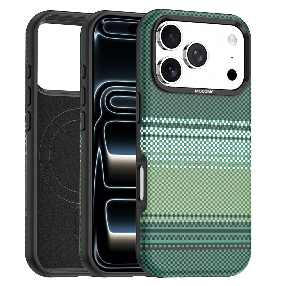 Rainbow strapabíró, MagSafe-kompatibilis tok az iPhone 18 Pro Max-hoz – zöld