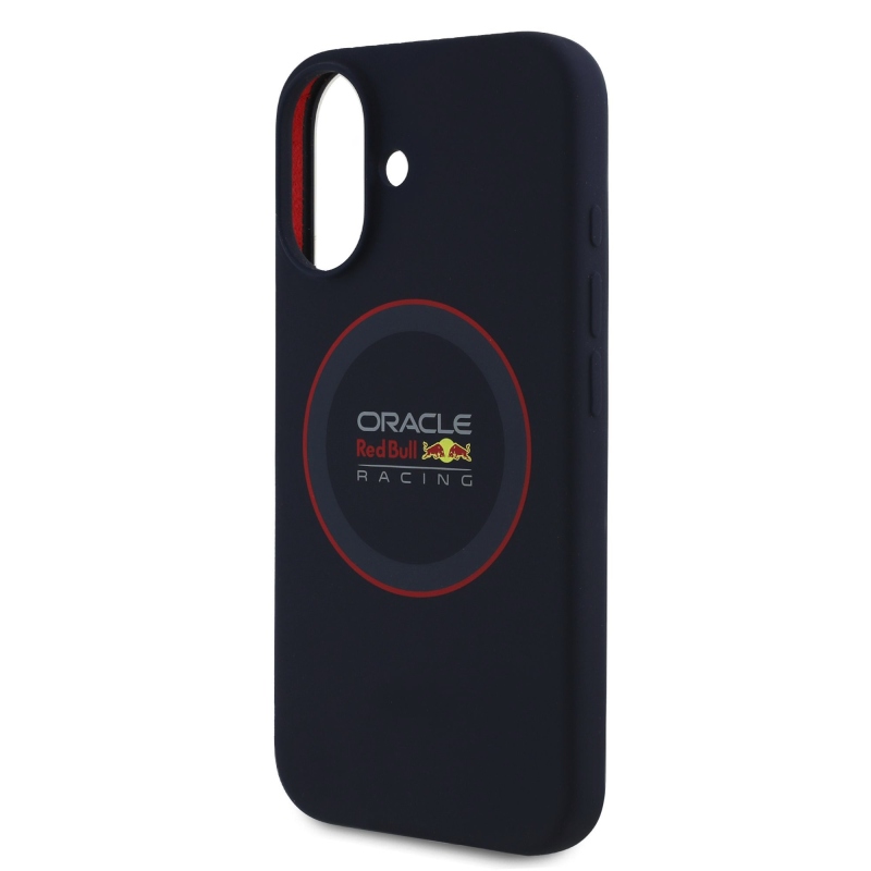 Red Bull szilikon Red Ring MagSafe hátlapi borító iPhone 16 Plushoz Navy