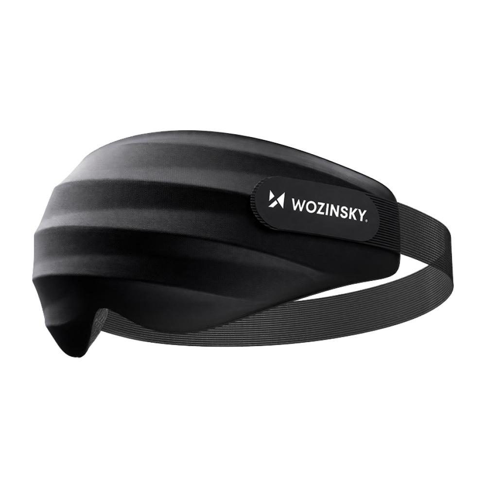 Wozinsky MSS-10 3D alvómaszk memóriahabból - fekete