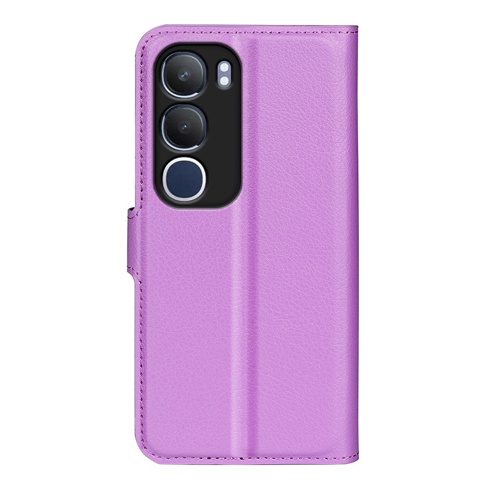 Litchi könyvtáska Vivo Y19s készülékhez - lila
