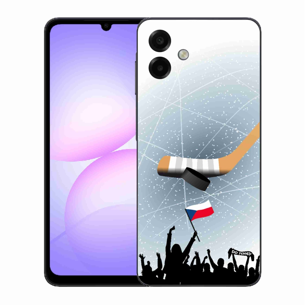 Gél borítás mmCase Samsung Galaxy A07 4G - hoki rajongóknak