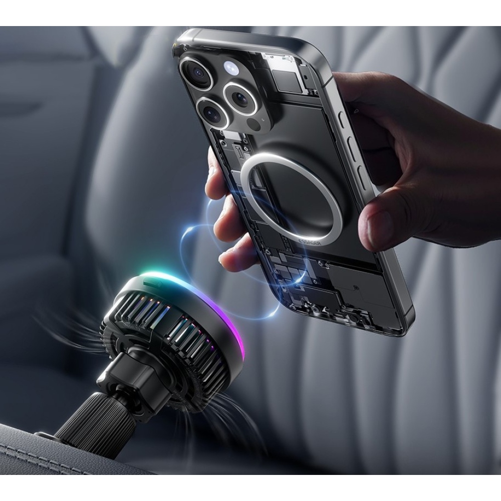 Essager mágneses vezeték nélküli autós töltő 15W hűtéssel