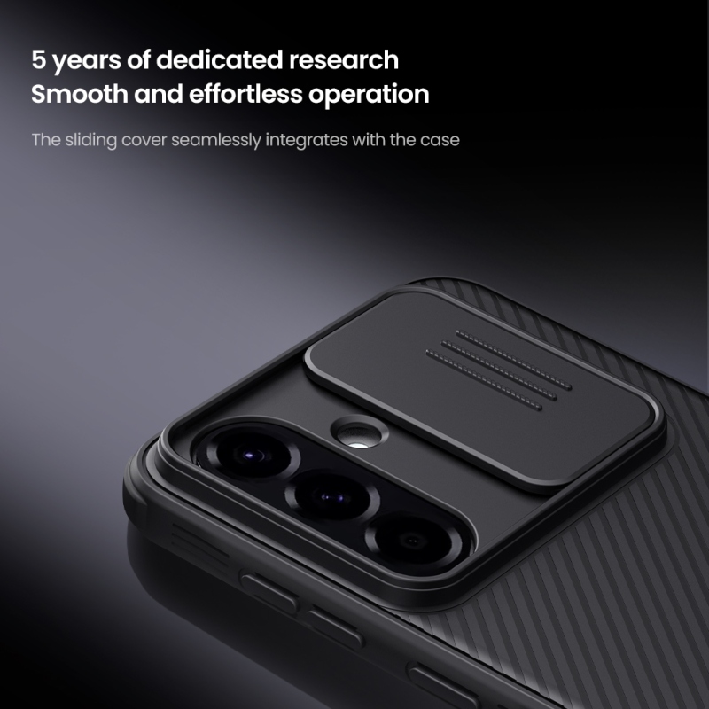 Nillkin CamShield PRO mágneses hátlap Samsung Galaxy A56 5G fekete