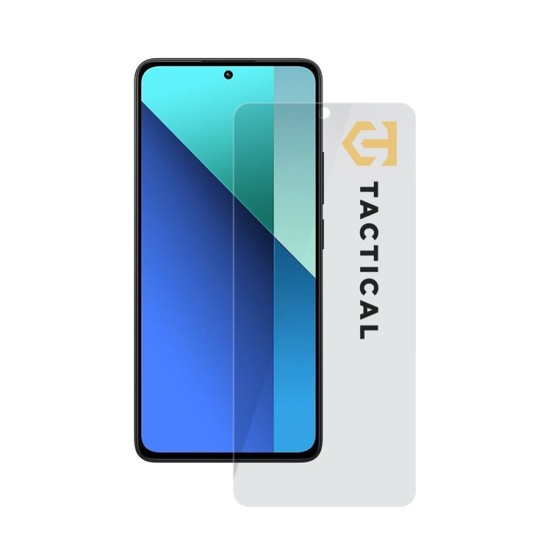 Taktikai üvegpajzs 2.5D üveg a Xiaomi Redmi Note 13 4G/5G számára Tiszta