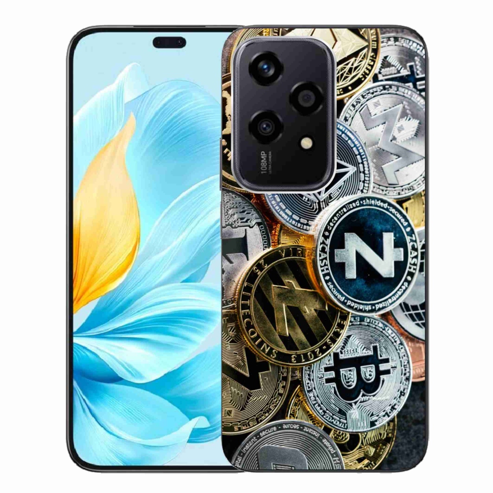 Gél borító mmCase a Honor 200 Lite 5G számára - kriptovaluták
