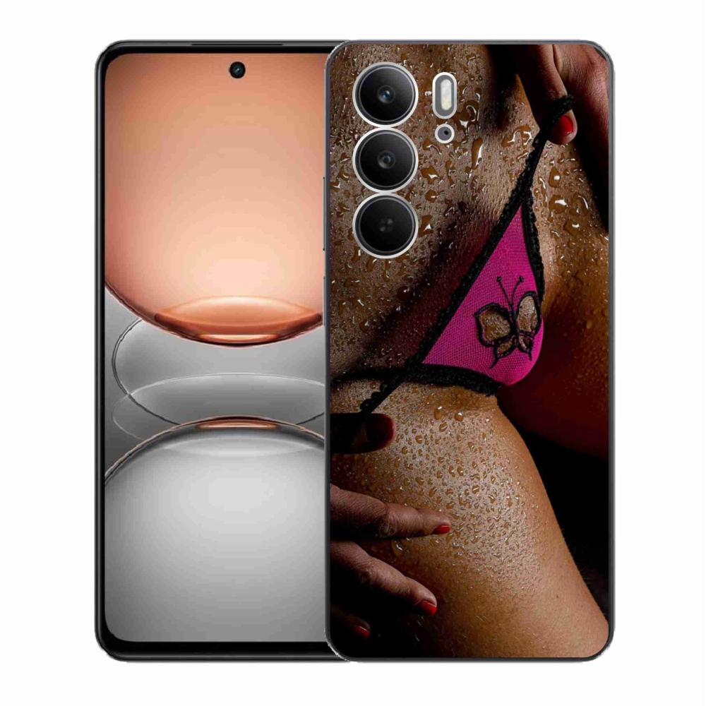 Gél borítás mmCase a Realme C75 készülékhez - szexi nő