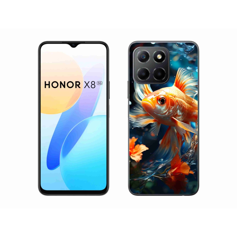 Zselés borítás mmCase a Honor X8 5G készülékhez - hal