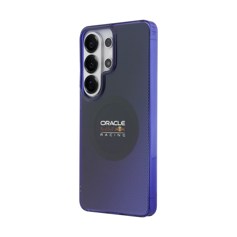 Red Bull PC Dupla rétegű kevert vonalak mágneses hátlapja Samsung Galaxy S26 Ultra Navy számára