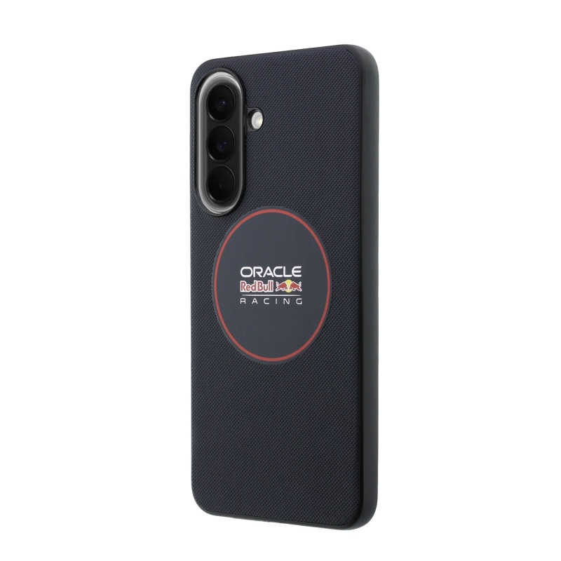 Red Bull PU bőr Red Ring MagSafe hátlap a Samsung Galaxy A57 Navy-hoz Red Bull PU bőr Red Ring MagSafe hátlap a Samsung Galaxy A57 Navy-hoz