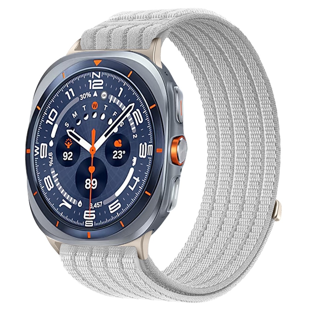 Reply nylon szíj a Samsung Galaxy Watch Ultra (2025) 47 mm-es modellhez – szürke