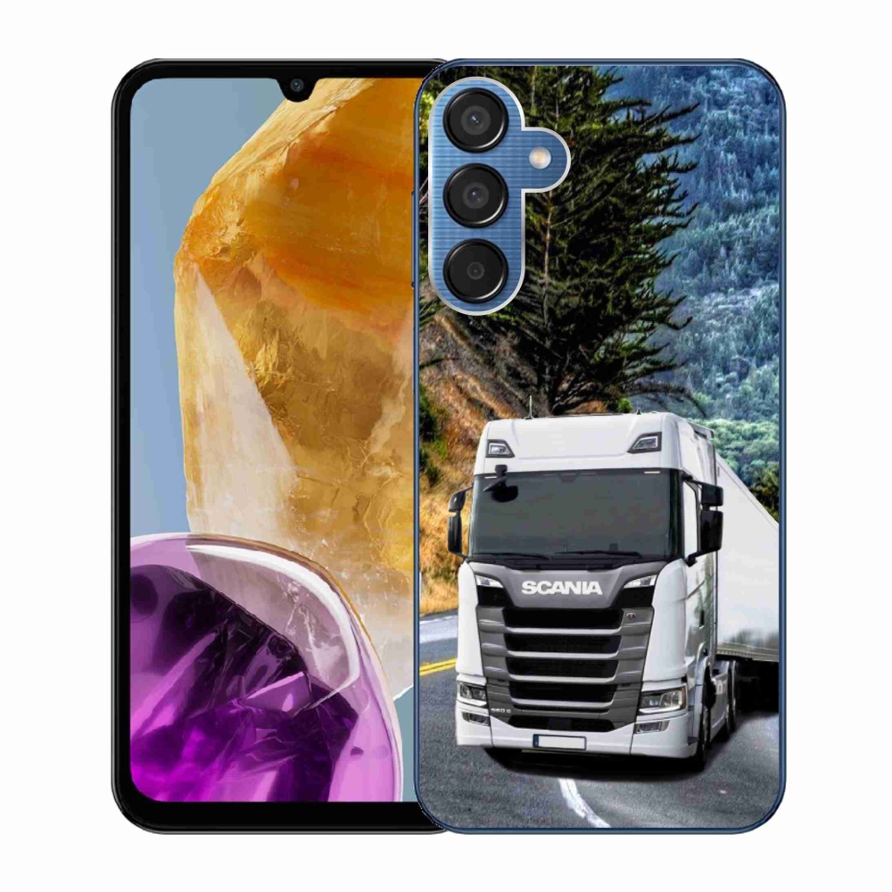 Zselés borítás mmCase Samsung Galaxy M15 5G - teherautó 1