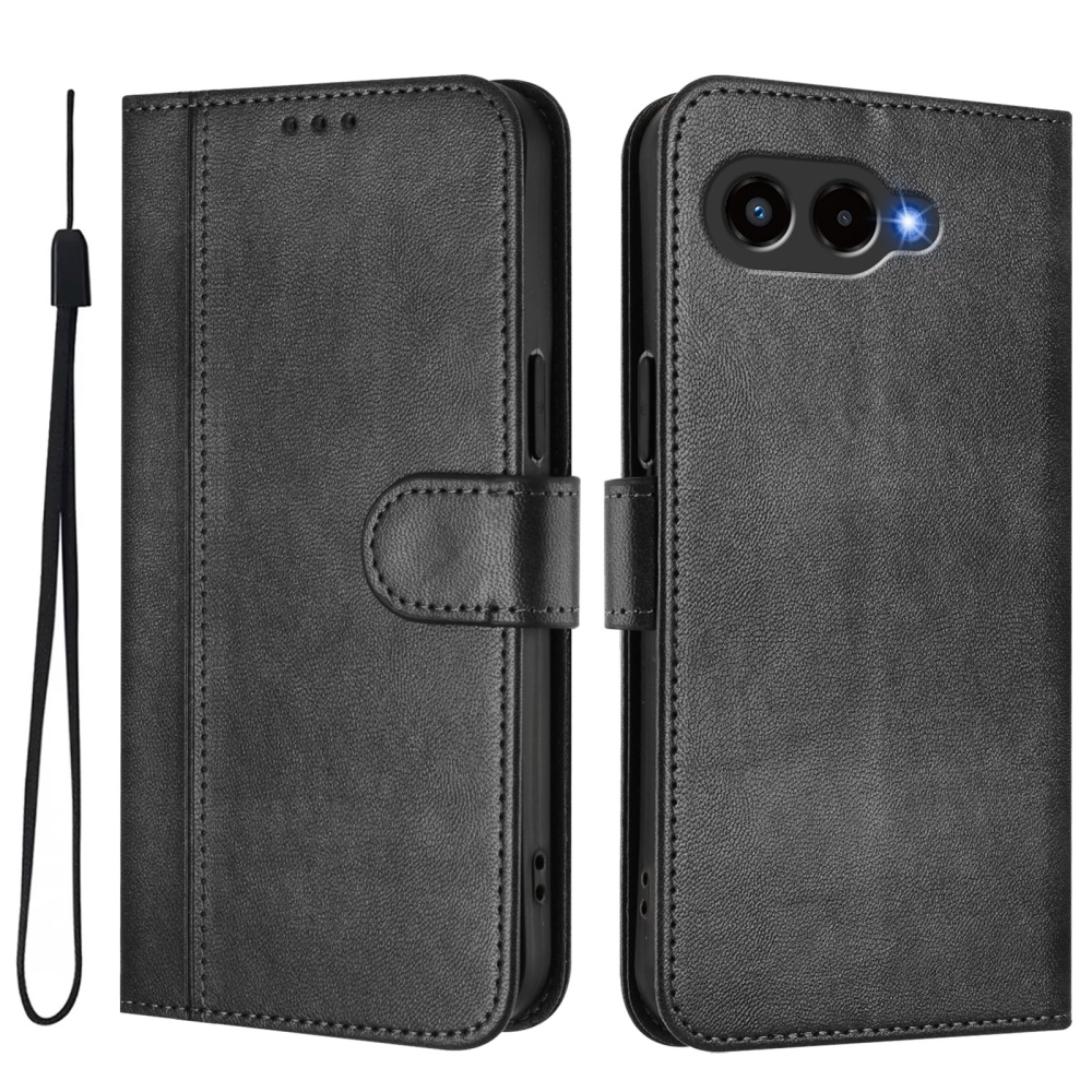 Retros könyv tok T-Mobile T Phone 3 készülékhez - fekete