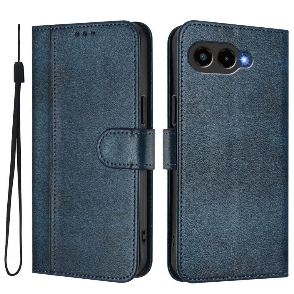 Retros könyv tok a T-Mobile T Phone 3 készülékhez - kék