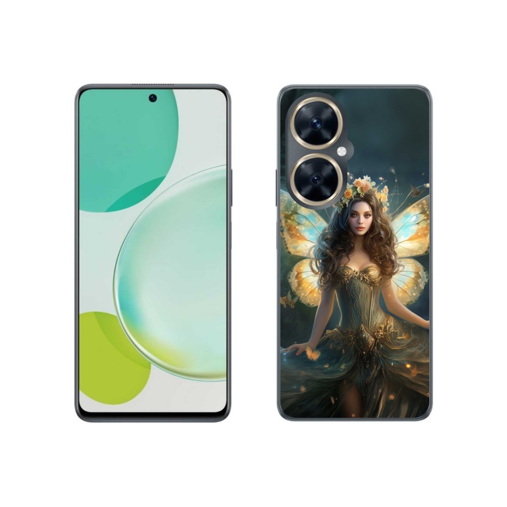 Gél borítás mmCase a Huawei Nova 11i készülékhez - pillangó nő