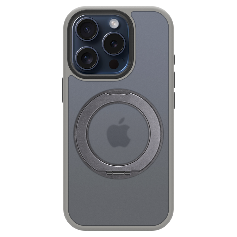 Tactical MagForce Hyperstand tok az Apple iPhone 15 Pro-hoz, világosszürke