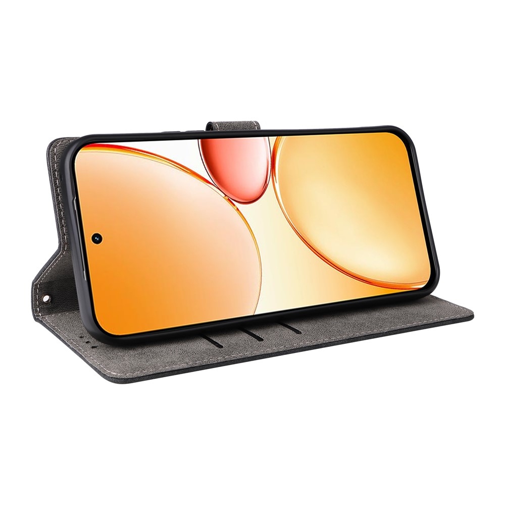 RFID könyvtáska a Realme C83 készülékhez - fekete