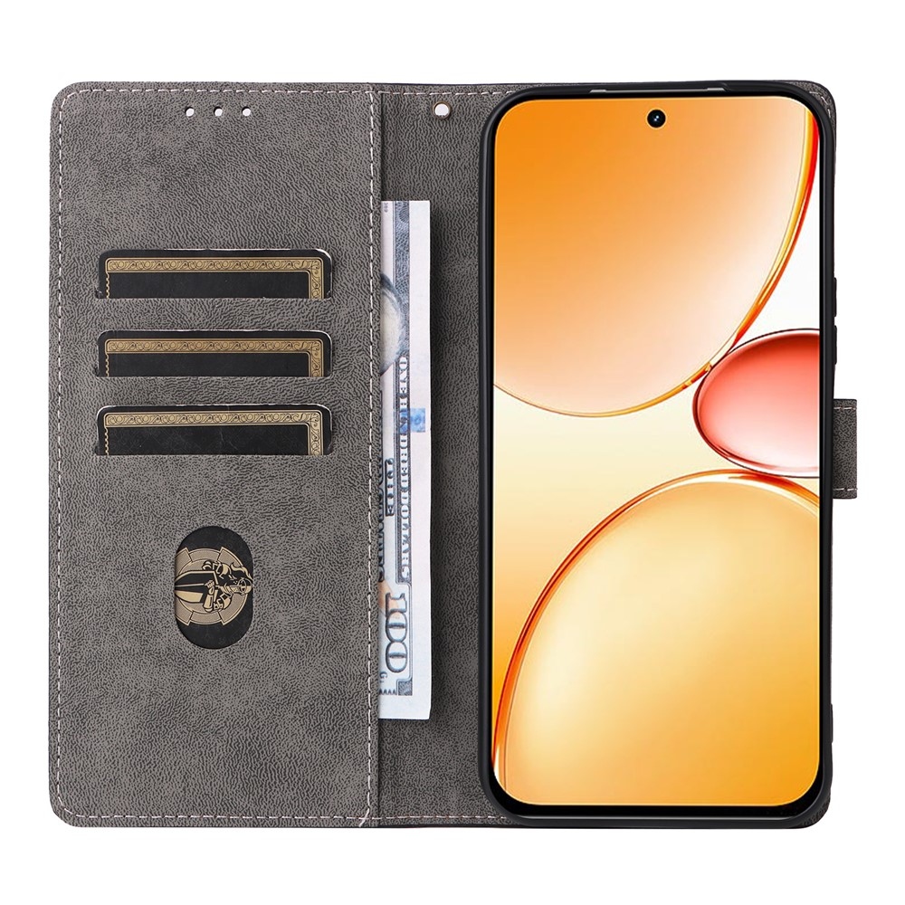 RFID könyvtáska a Realme C83 készülékhez - fekete