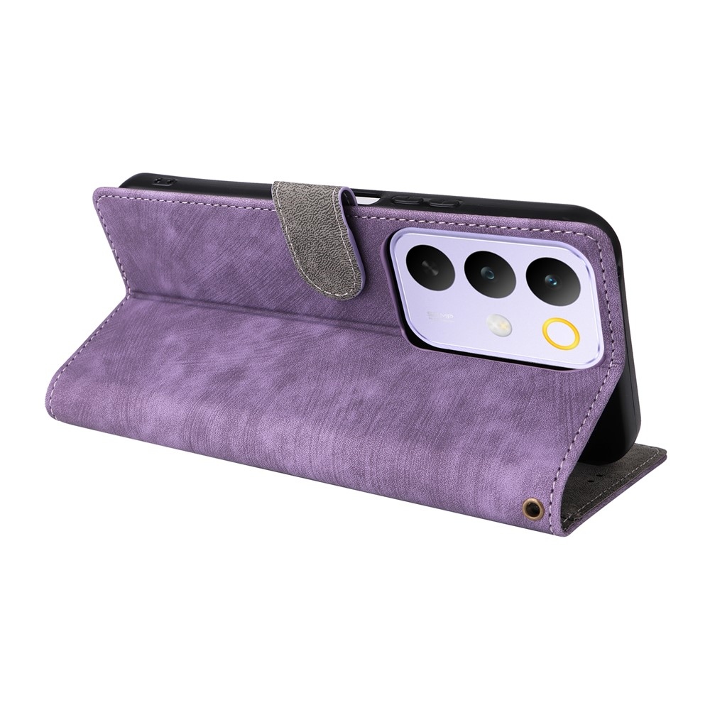 RFID könyvtáska a Realme C83 készülékhez - lila