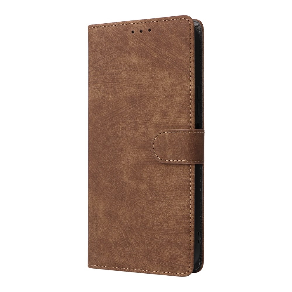 RFID könyvtáska a Realme C83 készülékhez - barna