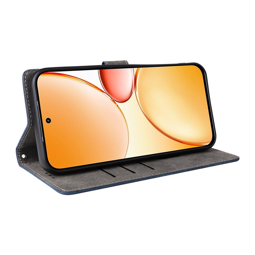 RFID könyvtáska a Realme C83 készülékhez - kék