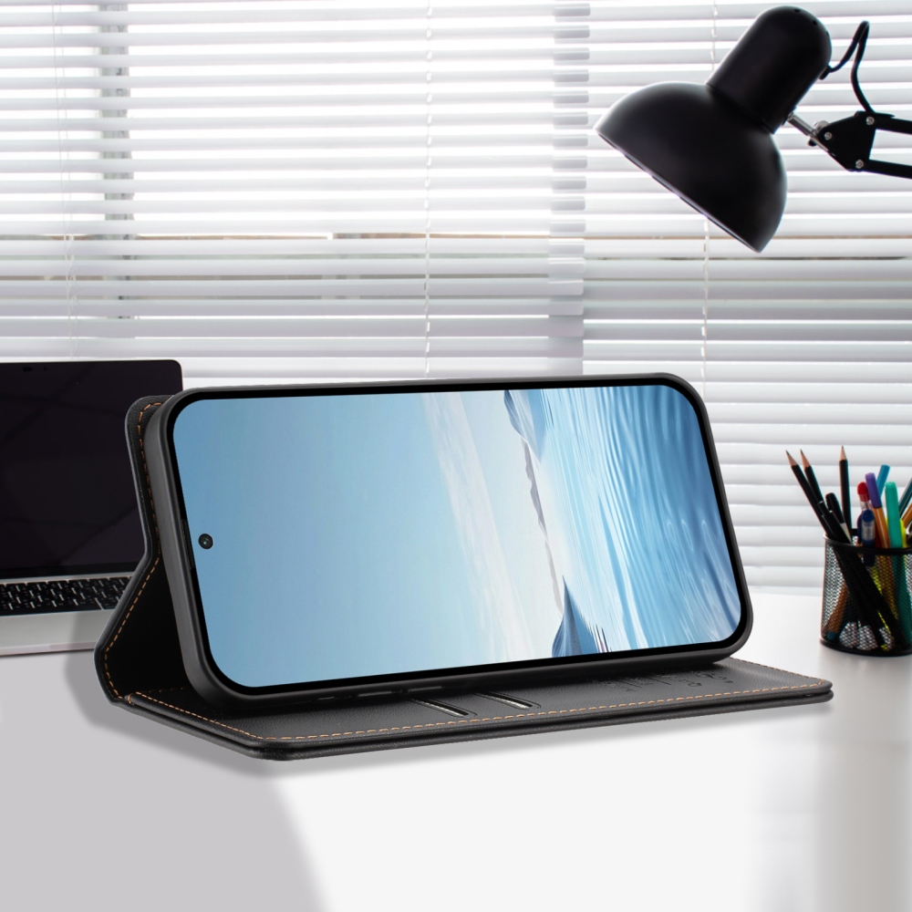 RFIDS könyvtáska a Realme GT 8 Pro 5G készülékhez - fekete