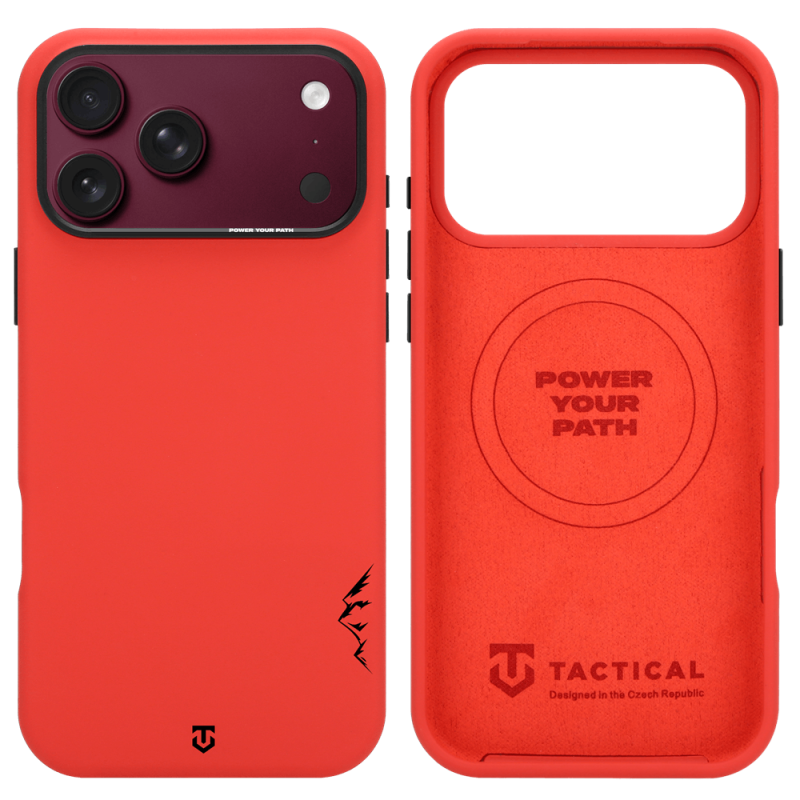 Tactical MagForce Velvet Smoothie 2.0 tok az Apple iPhone 18 Pro Max/17 Pro Max készülékhez, Chili színben