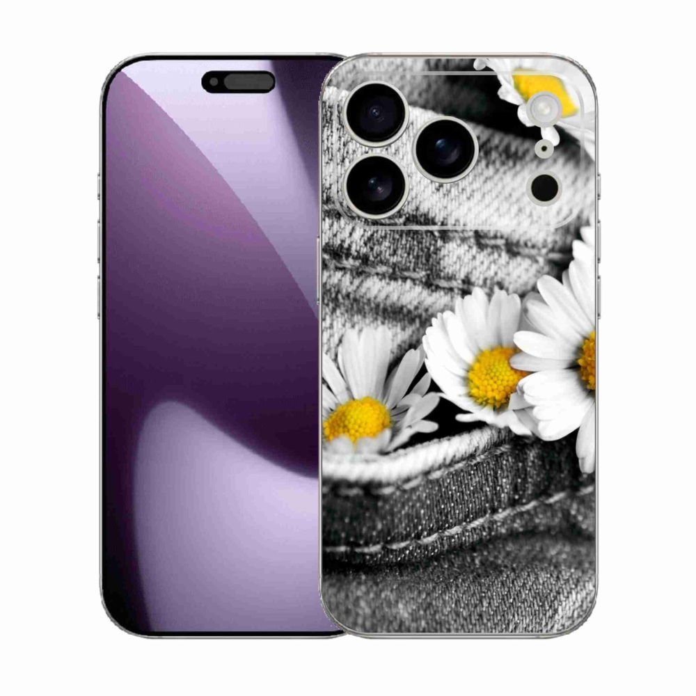 Gél borítás mmCase iPhone 17 Pro készülékhez - Százszorszépek