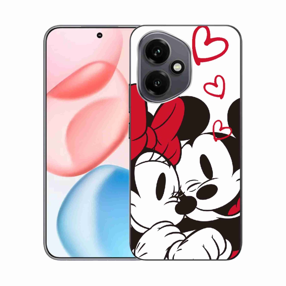 Zselés borító mmCase a Honor 400-hoz - minnie és mickey