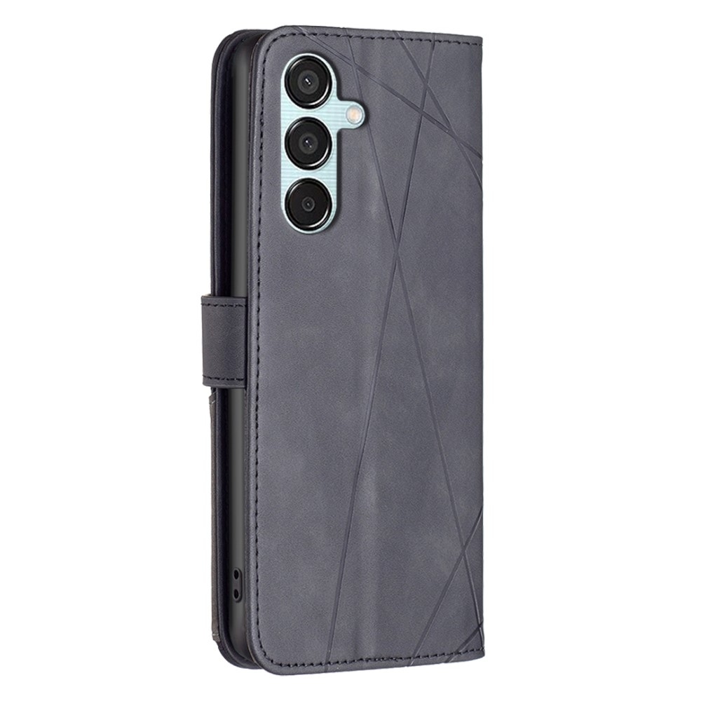 BINFEN könyvtáska Samsung Galaxy M15 5G - fekete