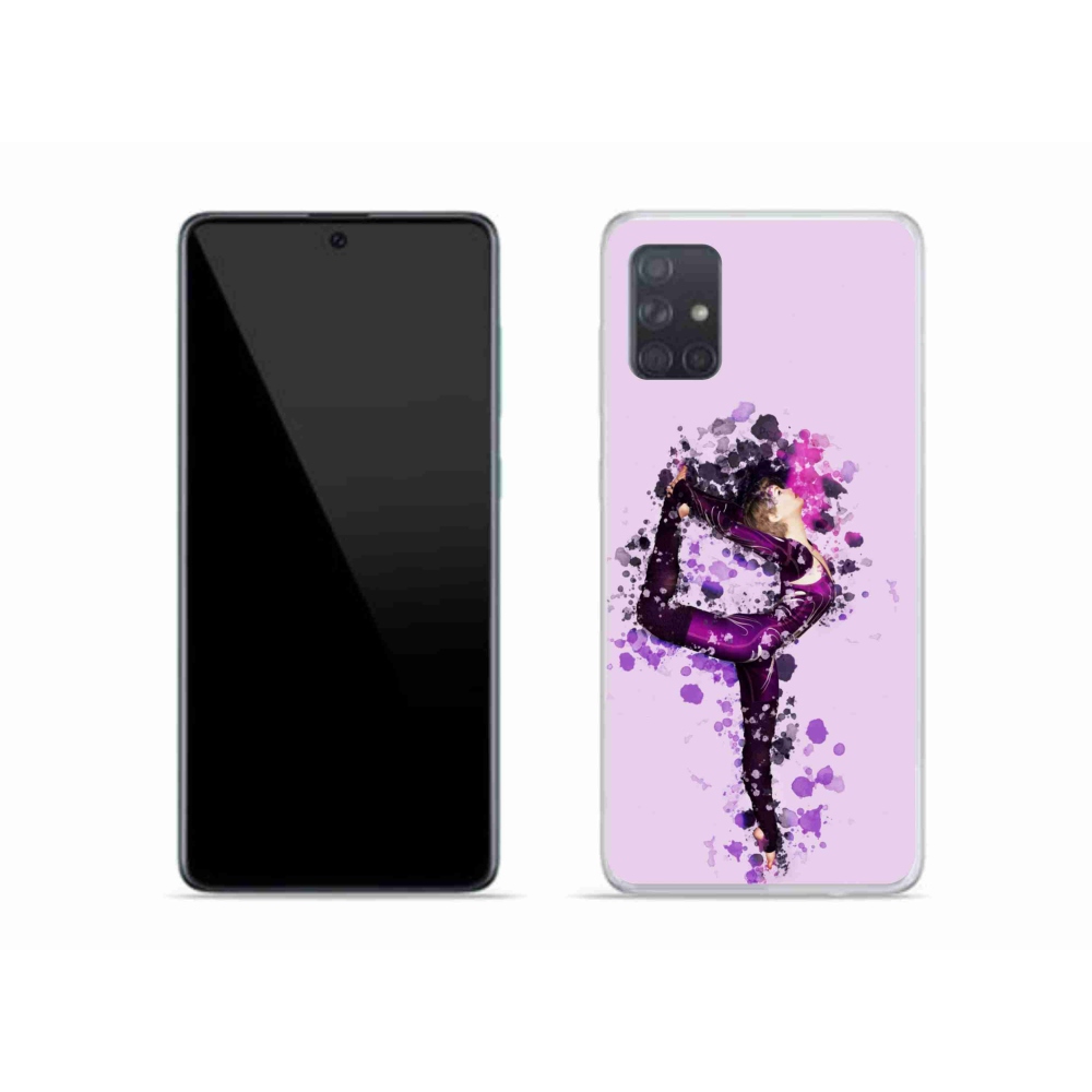 Zselés borítás mmCase Samsung Galaxy A51 - balerina