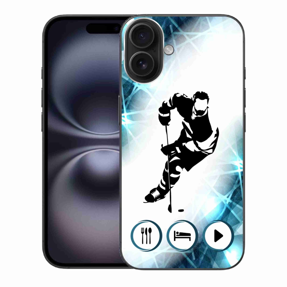 Zselés borítás mmCase iPhone 16 Plus készülékhez - hoki 1