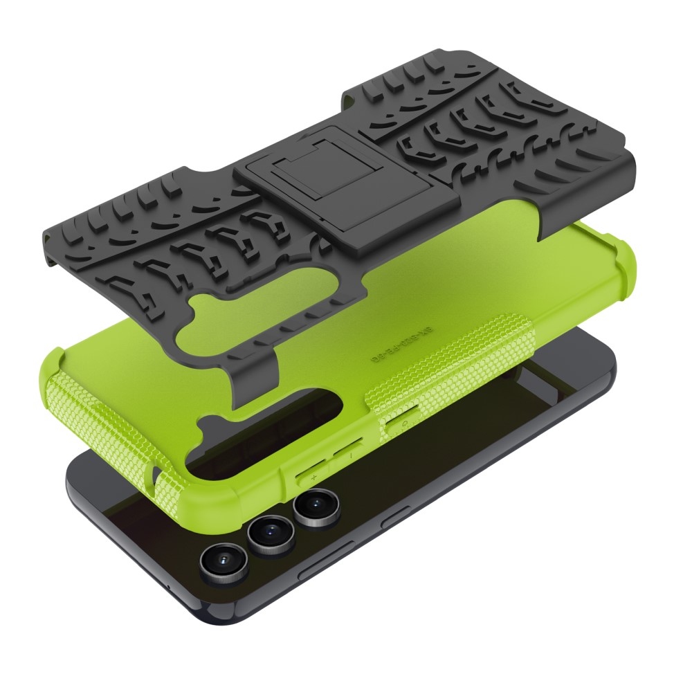 Rúgásálló borítás Samsung Galaxy S23 FE készülékhez - zöld