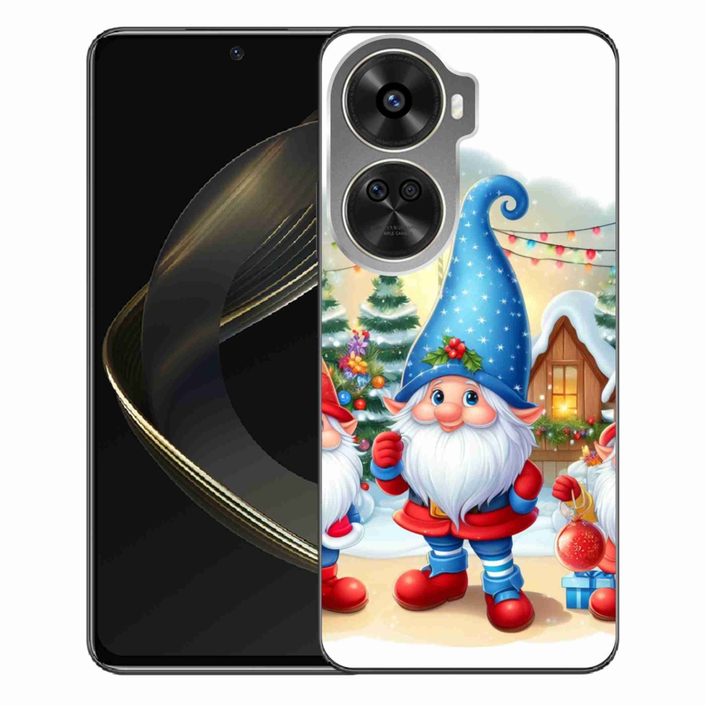 Gél borítás mmCase a Huawei Nova 12 SE számára - Karácsonyi manók