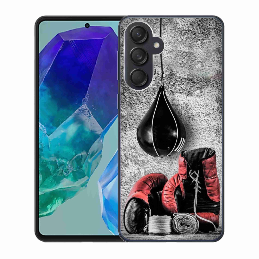 Gél borítás mmCase Samsung Galaxy M55 5G - bokszzsák és kesztyű - Samsung Galaxy M55 5G számára