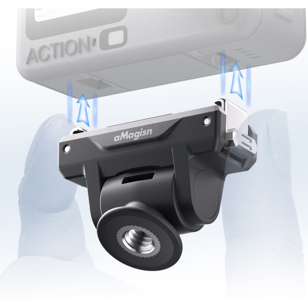AMAGISN Kétoldalas, állítható gyorskioldó adapter DJI Osmo Action 6-hoz