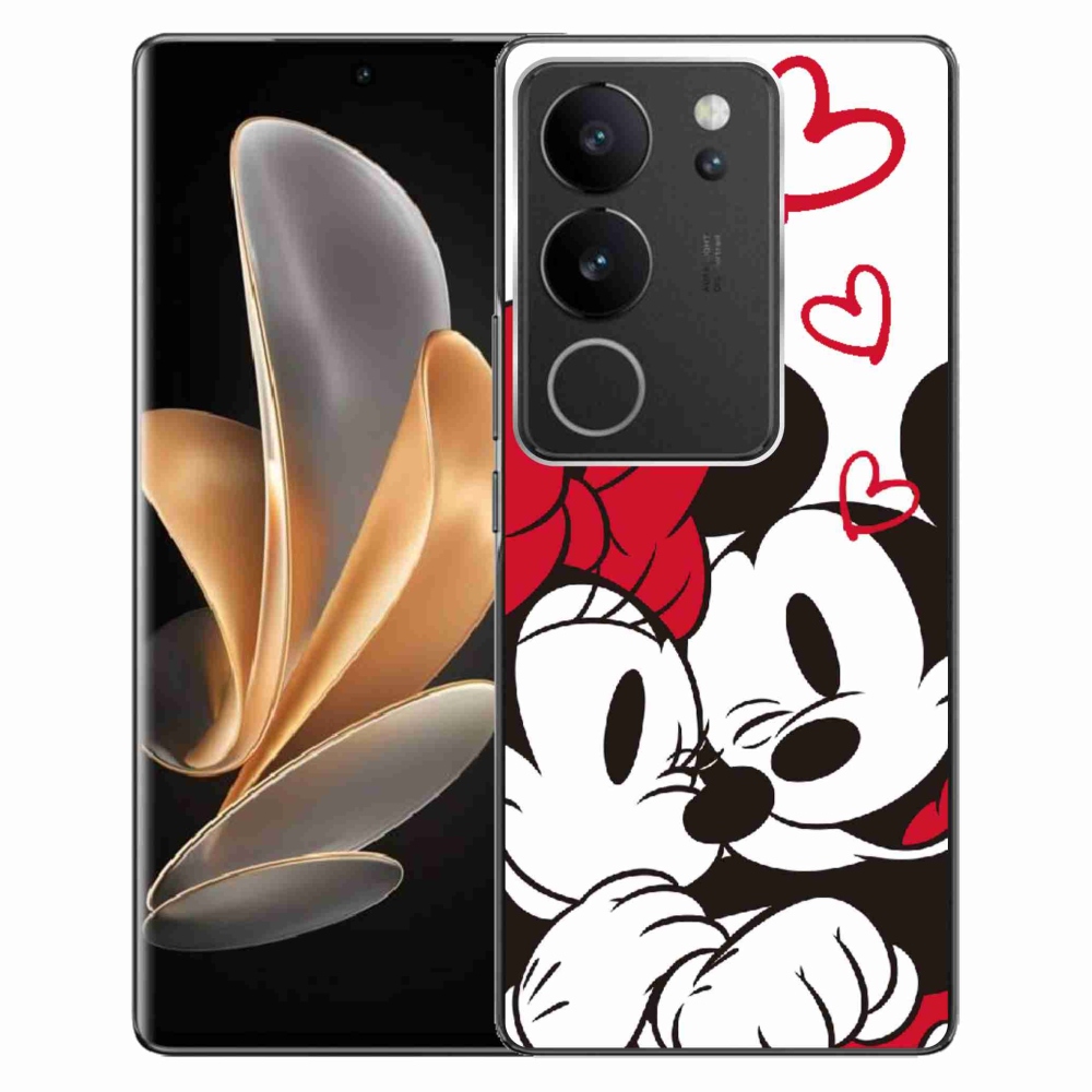 Zselés borítás mmCase a Vivo V29 5G-hez - minnie és mickey