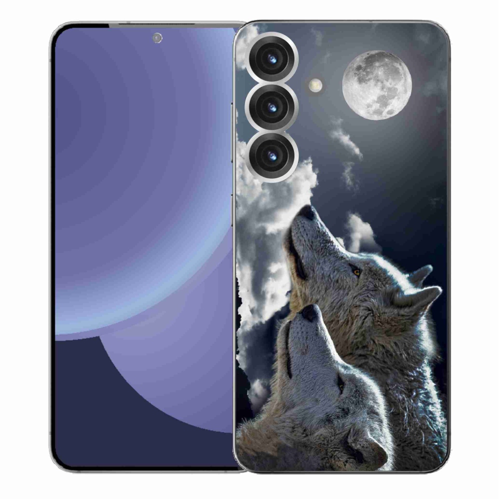 Gél védőhuzat mmCase Samsung Galaxy S25+ - farkasok