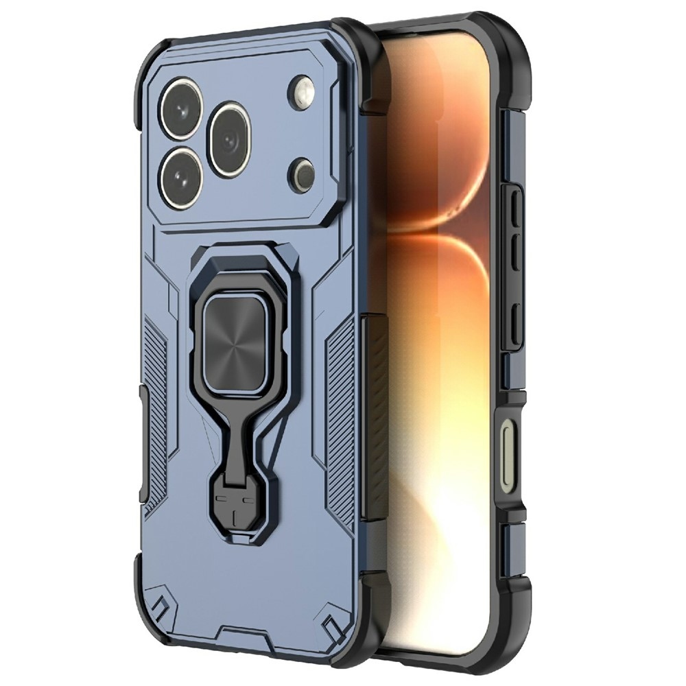 Gyűrűálló borítás a Honor 600 Pro 5G készülékhez - kék