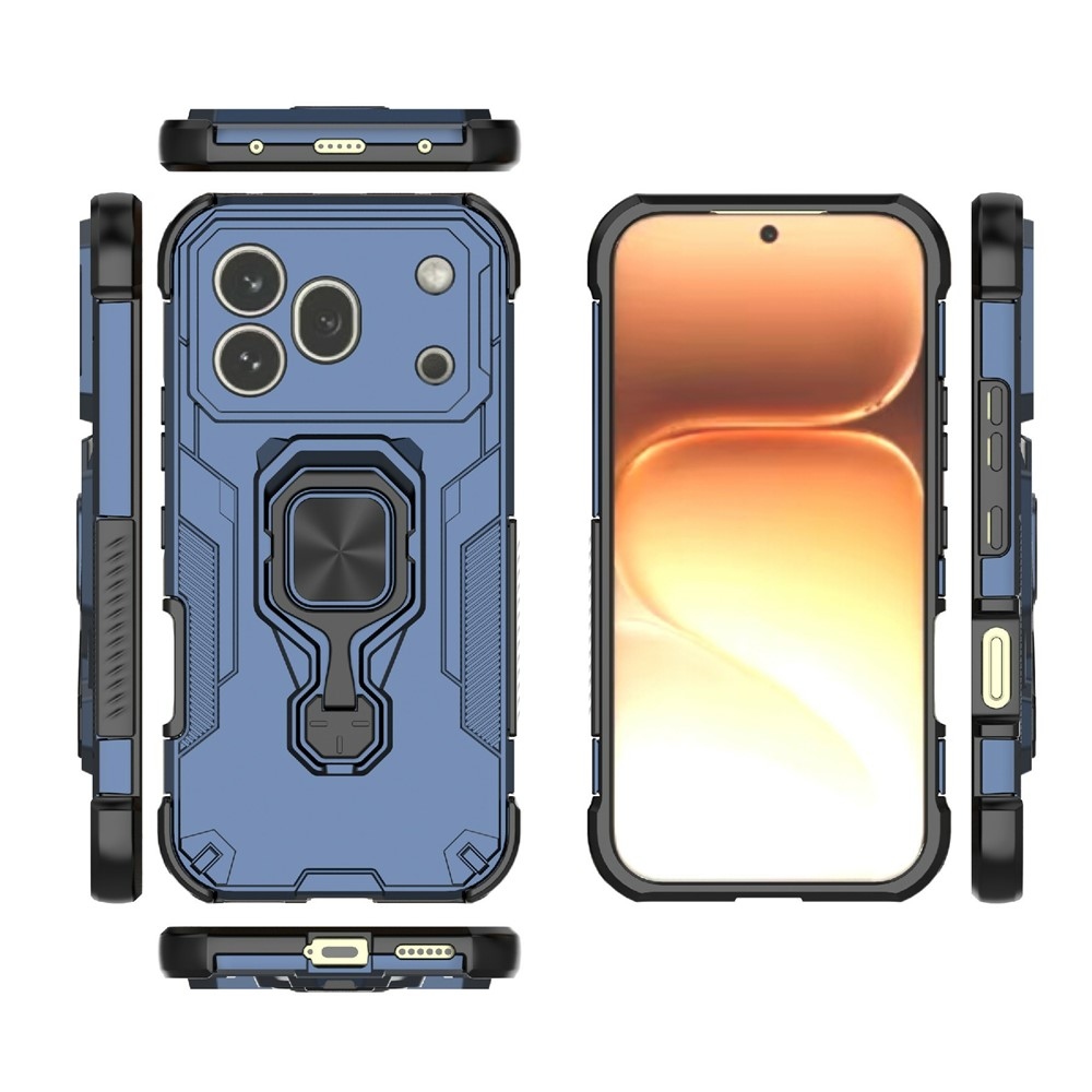 Gyűrűálló borítás a Honor 600 Pro 5G készülékhez - kék