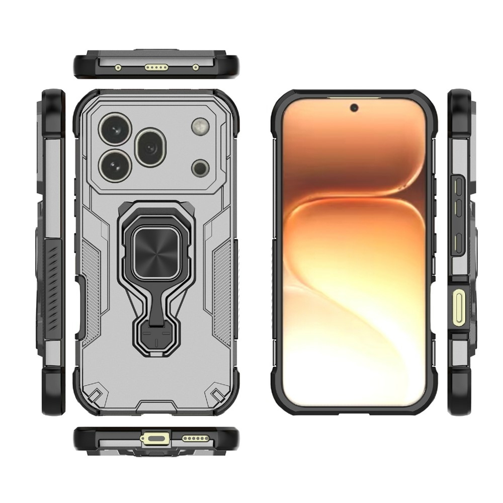 Gyűrűálló borítás a Honor 600 Pro 5G készülékhez - szürke