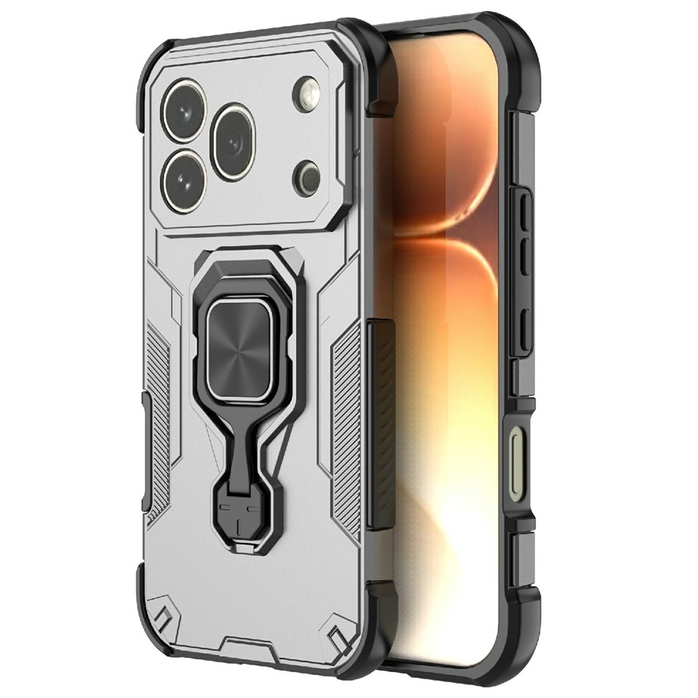 Gyűrűálló borítás a Honor 600 Pro 5G készülékhez - szürke