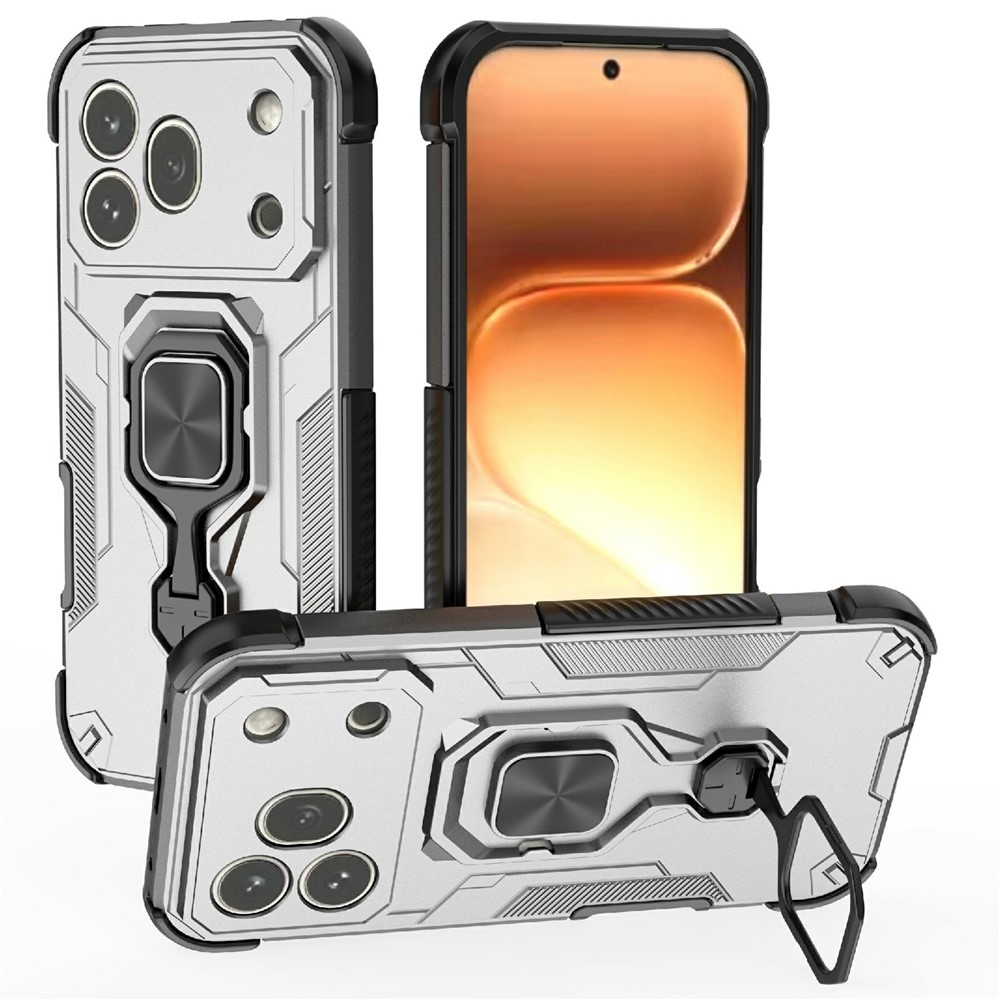 Gyűrűálló borítás a Honor 600 Pro 5G készülékhez - szürke