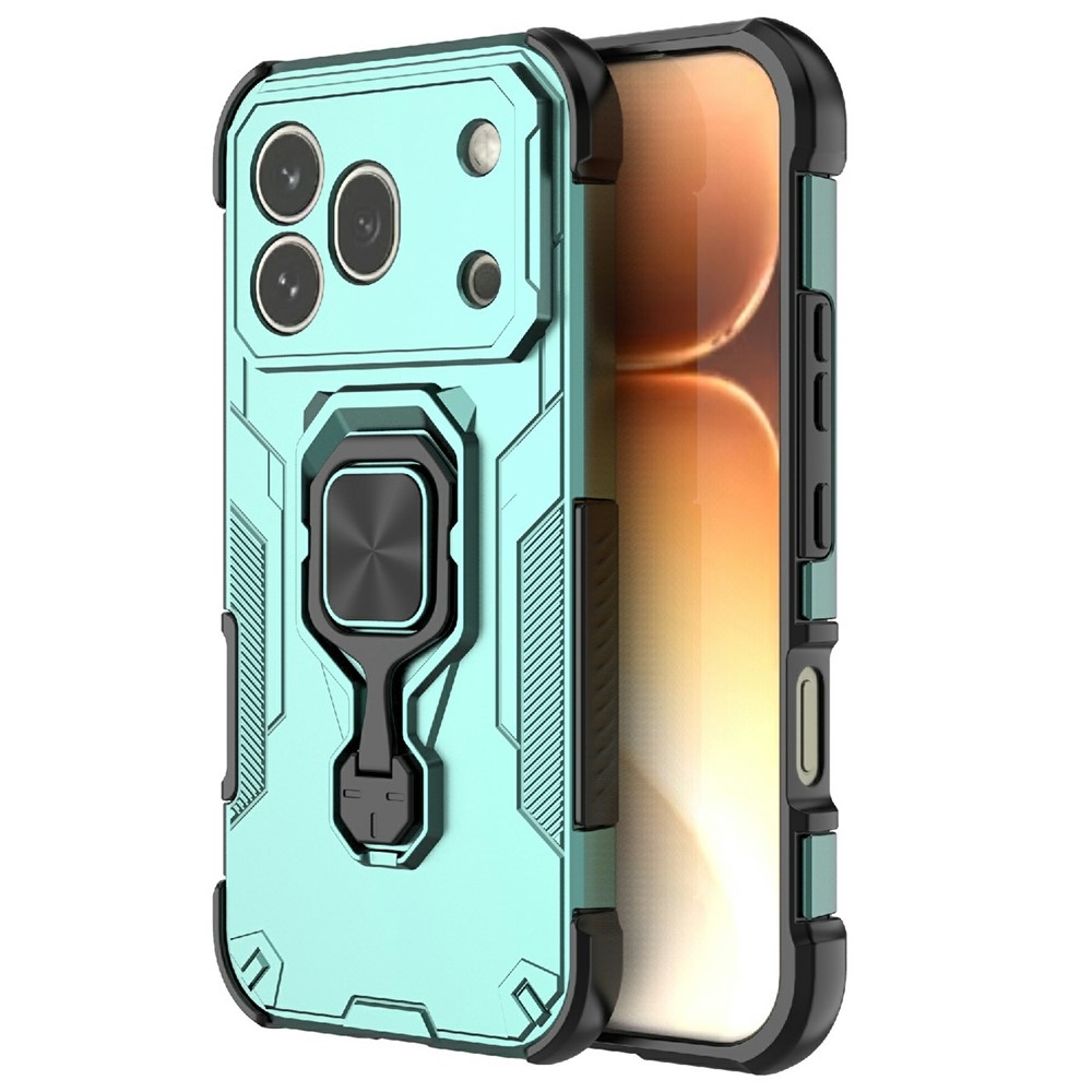 Gyűrűálló borítás a Honor 600 Pro 5G készülékhez - zöld