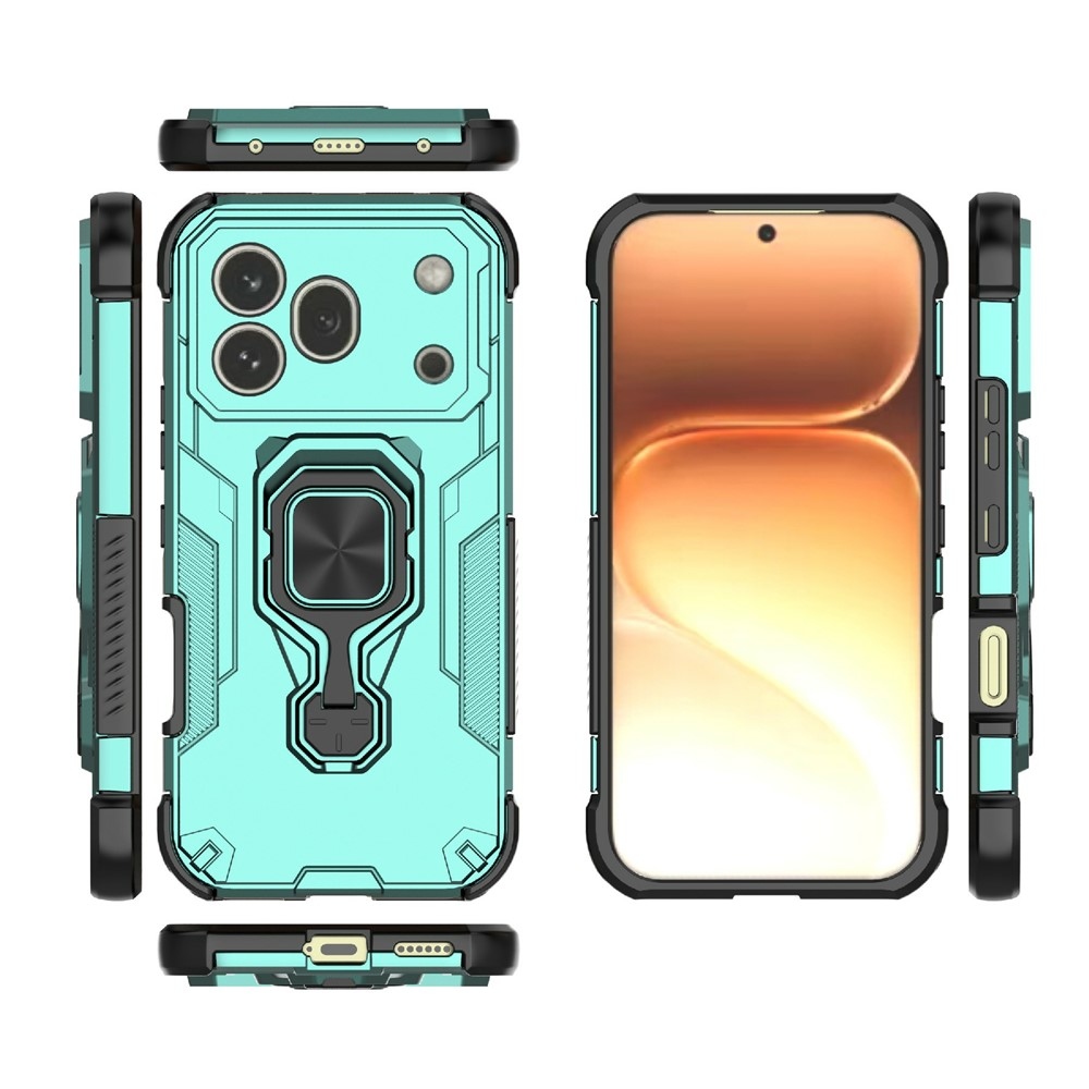Gyűrűálló borítás a Honor 600 Pro 5G készülékhez - zöld