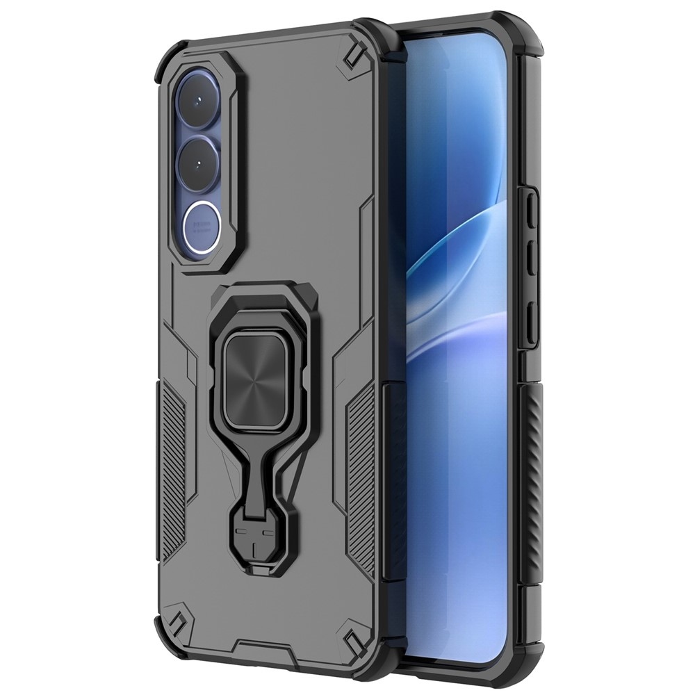 Gyűrűálló borítás a Vivo V70 FE 5G készülékhez - fekete