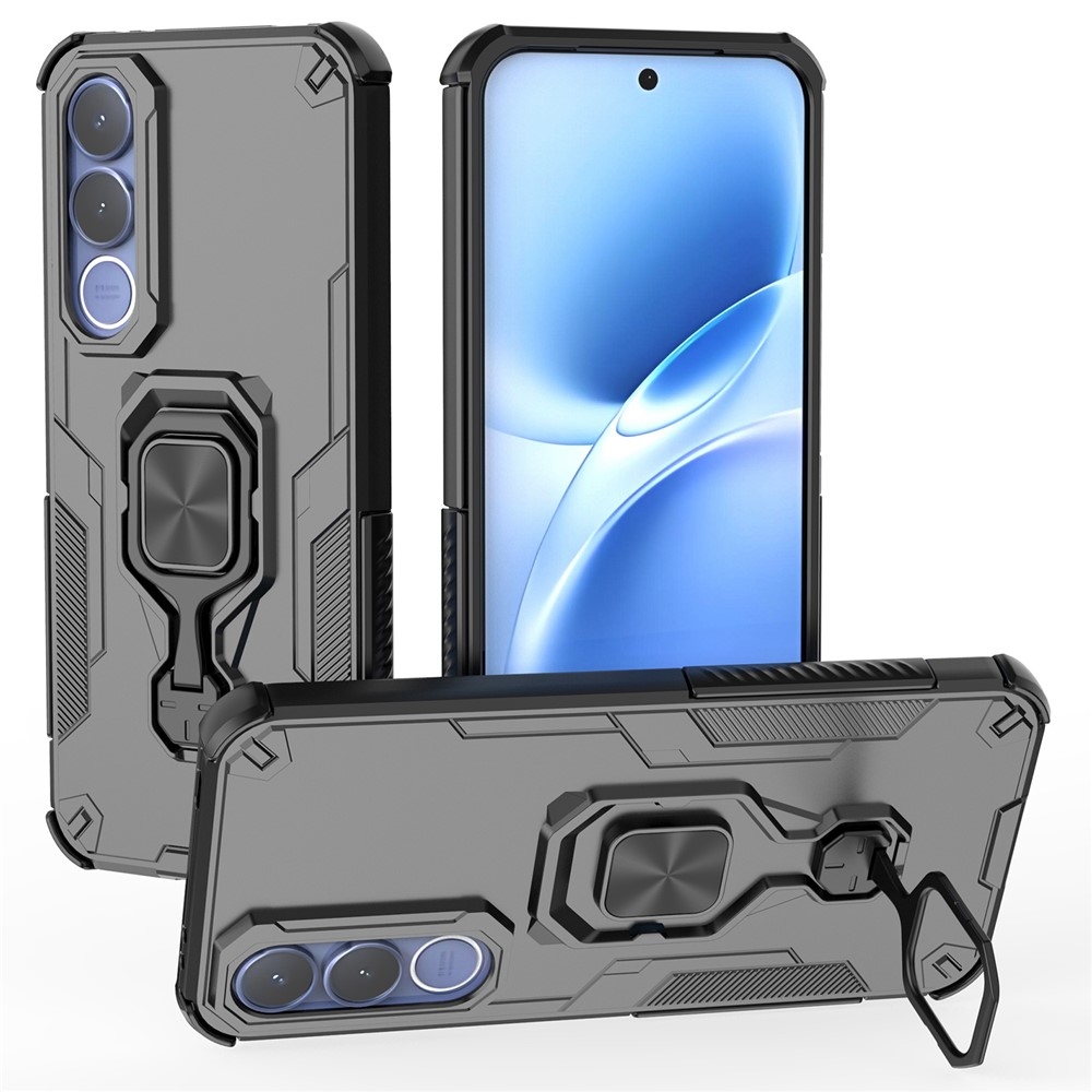 Gyűrűálló borítás a Vivo V70 FE 5G készülékhez - fekete