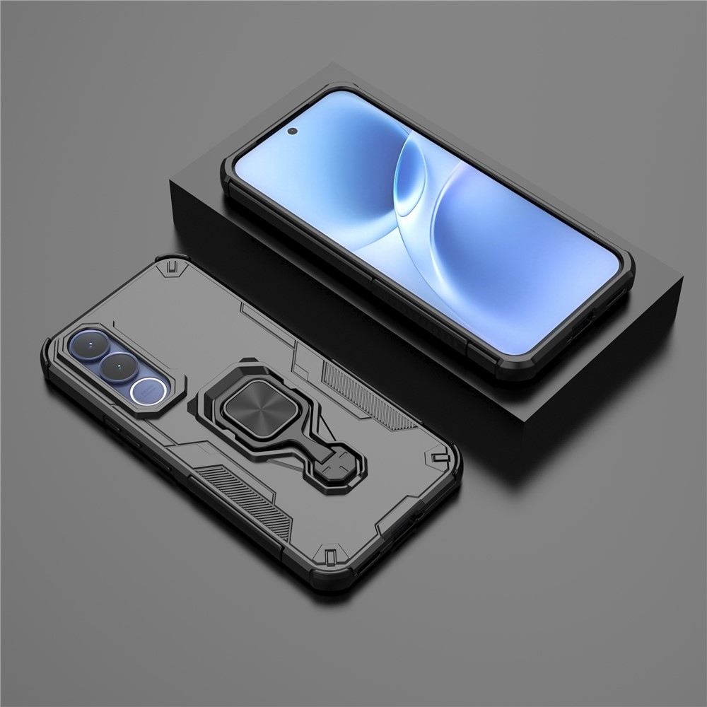 Gyűrűálló borítás a Vivo V70 FE 5G készülékhez - fekete