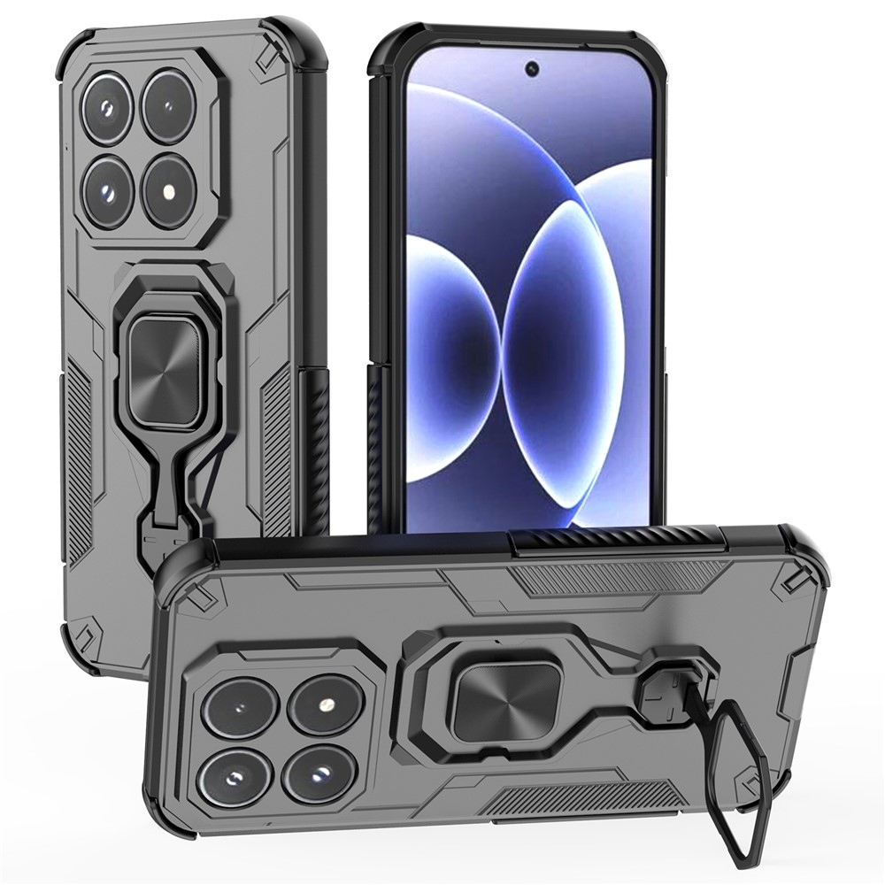 Gyűrűálló borítás a Xiaomi 17-hez - fekete