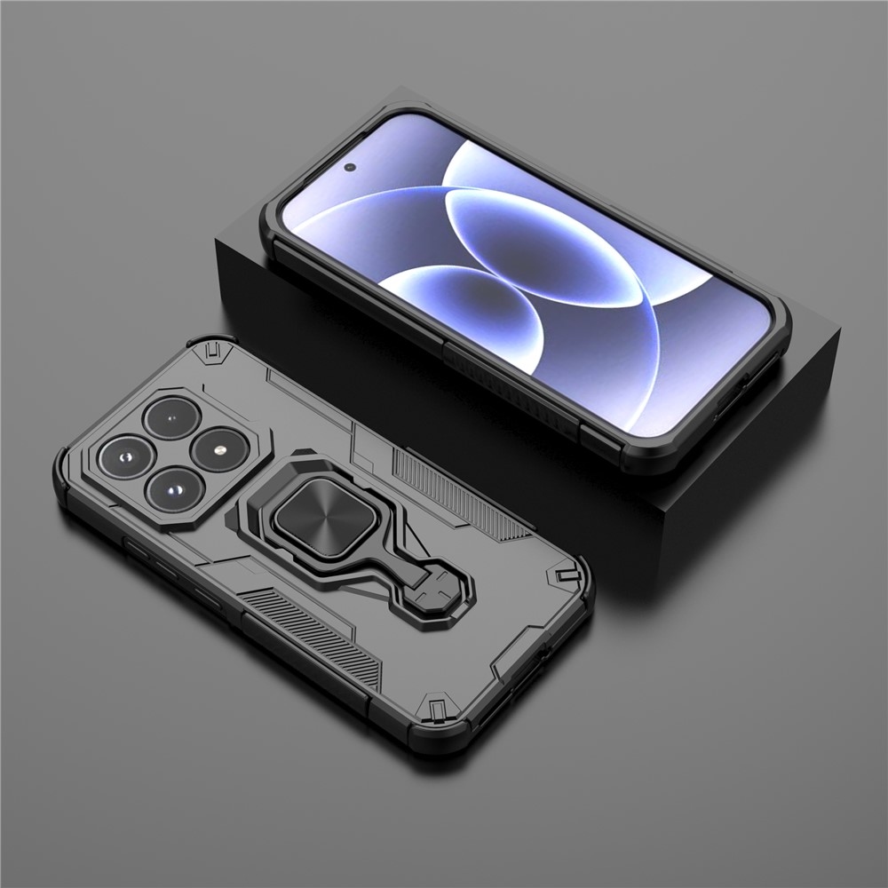 Gyűrűálló borítás a Xiaomi 17-hez - fekete