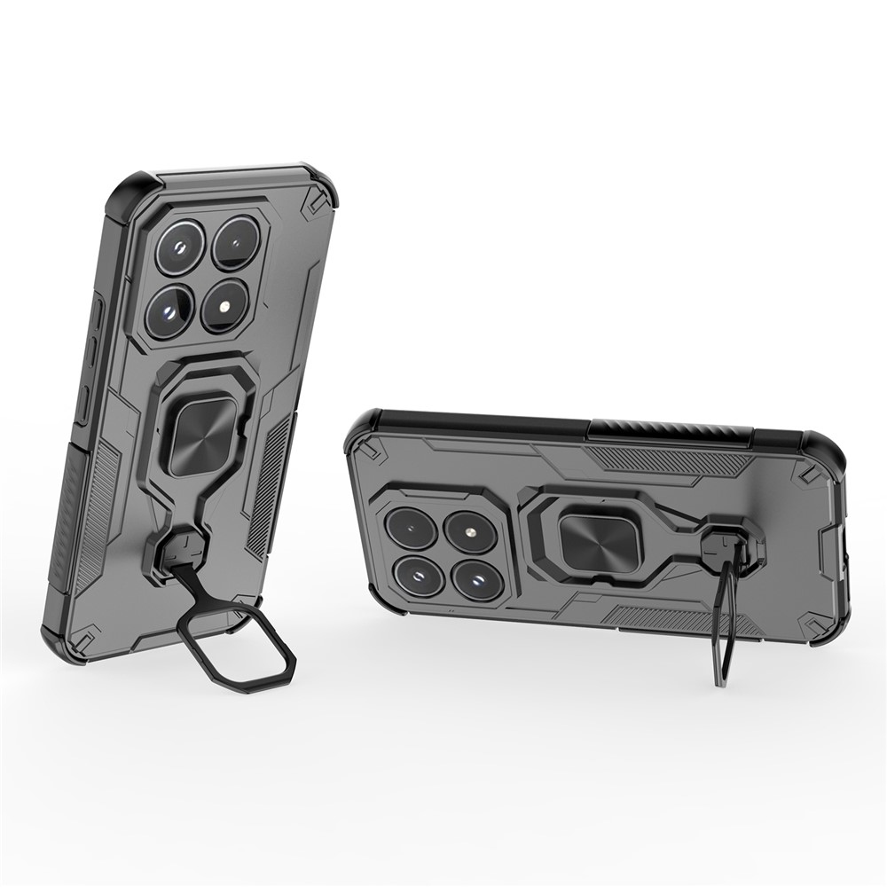 Gyűrűálló borítás a Xiaomi 17-hez - fekete